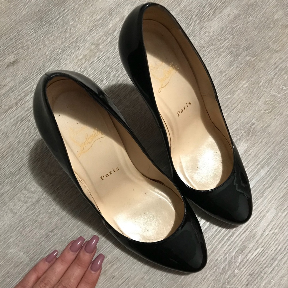 Sold ❣️ CHRISTIAN LOUBOUTIN ❣️ ELISA PATENT 100mm - Picture 7 of 8